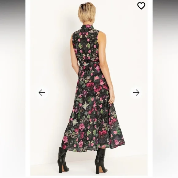 Blackmilk Biologica Maxi Shirt Dress Limited Edition MED - Picture 2 of 6